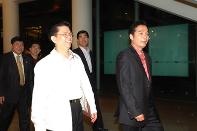 市领导邓维龙,魏宏广,钟世坚,黄晓东,刘振新,关玉嘉,李素芝,霍荣荫等